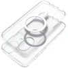 Oem Originalus „iPhone 16“ dėklas, skaidrus, 2 mm „Mag“ dangtelis, suderinamas su „MagSafe“ (fotoaparato apsauga), permatomas.
