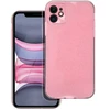 OEM dėklas, skirtas iPhone 11, skaidrus, 2 mm, mirksinčios rožinės spalvos
