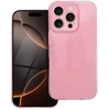 OEM dėklas, skirtas iPhone 16 PRO, skaidrus, 2 mm, mirksinčios rožinės spalvos