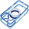 OEM dėklas iPhone 11 su rėmeliu, apskritu stovu, suderinamas su MagSafe, tamsiai mėlynas