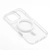 Oem Originalus „iPhone 17 Pro / 18 Pro“ skaidrus „Mag Cover Elite“ dėklas (STR / NEGELTONAS / KAMEROS VALDYMO MYGTUKAS), suderinamas su „MagSafe“ skaidriu dėklu
