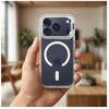 Dėklas Case for iPhone 17 Pro / 18 Pro Forcell F-Protect Shadow Stand Premium compatible with MagSafe sidabrinis