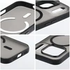 Dėklas Oem Case for iPhone 17 Pro Max / 18 Pro Max Flexline Mag Cover compatible with MagSafe juodas