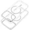 Dėklas Oem Case for iPhone 17 Pro Max / 18 Pro Max Frame Clear Hybrid Mag Cover compatible with MagSafe transparent