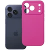 Oem dėklas, skirtas iPhone 18 Pro / 17 Pro, silikoninis 2 mm (kameros apsauga), rožinis