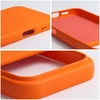 Oem dėklas iPhone 18 Pro / 17 Pro silikoninis oranžinis