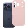 Oem dėklas, skirtas iPhone 18 Pro / 17 Pro, silikoninis 2 mm (kameros apsauga), pudrinės rožinės spalvos