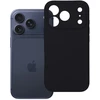 Dėklas Oem Case for iPhone 18 Pro / 17 Pro Silicone 2mm (camera protection) juodas