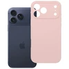 Dėklas Oem iPhone 18 Pro Max / 17 Pro Max silikoninis dangtelis 2 mm (su fotoaparato apsauga) pudros rožinė