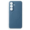 Oem „Dėklas, skirtas Samsung S26 FE, Silicone Mag Cover, suderinamas su MagSafe (su fotoaparato apsauga), mėlynas“