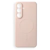 Oem Dėklas na Samsung S26 FE Silicone Mag Cover zgodne su MagSafe (camera protection) rožinė