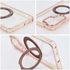 Oem Samsung S26 Frame Circle Stand dėklas, suderinamas su MagSafe, auksinis
