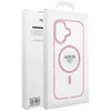Oem Dėklas Xiaomi Redmi 17C 5G Frame Clear Hybrid Mag Cover, suderinamas su MagSafe, pudros rožinės spalvos