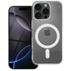 Oem Originalus „iPhone 16 PRO“ skaidrus dėklas, 2 mm „Mag“ dangtelis, suderinamas su „MagSafe“ (fotoaparato apsauga), permatomas