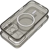 Oem Dėklas na Samsung S26 PLUS Clear Mag Cover - Glitter (Str / Camera Protection) zgodne su MagSafe juoda glitter