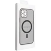 Oem Dėklas na Samsung S26 Clear Mag Cover - Glitter (Str / Camera Protection) zgodne su MagSafe juoda glitter