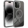 OEM dėklas, skirtas „iPhone 16 Color Edge Mag Cover“, suderinamas su „MagSafe“ ir titano pilkos spalvos