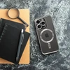 Oem Dėklas na Samsung A27 Electro Mag Cover zgodne su MagSafe titano pilka
