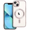 OEM dėklas, skirtas iPhone 13, Electro Mag dėklas, suderinamas su MagSafe, auksinis-rose