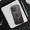 OEM dėklas, skirtas iPhone 13, Electro Mag dėklas, suderinamas su MagSafe juodas