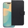 Oem Dėklas su klapką na Xiaomi 17 ULTRA 4Card RFID antykradzieżowe tech fabric juoda