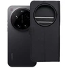 Oem Dėklas su klapką na Xiaomi 17 ULTRA 4Card RFID antykradzieżowe tech fabric juoda