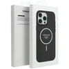 OEM dėklas, skirtas „iPhone 14 Frame Mag Cover“, suderinamas su „MagSafe“ juodas