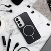 Oem FRAME MAG COVER dėklas suderinamas su MagSafe skirtas Samsung Galaxy A52 5G / A52 LTE ( 4G ) / A52s 5G juodos spalvos