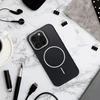 Oem Originalus „iPhone 14 PRO“ dėklas su rėmeliu, suderinamas su „MagSafe“ ir juodas