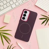 Oem Dėklas na Samsung A27 Frame Mag Cover zgodne su MagSafe violetinė