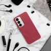 Oem Dėklas na Samsung A27 Frame Mag Cover zgodne su MagSafe magenta