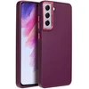 Oem FRAME dėklas skirtas Samsung Galaxy S21 FE violetinės spalvos