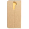 Oem Dėklas su klapką na Xiaomi Redmi NOTE 8 PRO Luna Book Gold auksinė