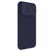 Nillkin CamShield Pro PC+TPU dėklas telefonui Apple iPhone 15 Pro Max violetinės spalvos