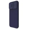 Nillkin CamShield Pro PC+TPU dėklas telefonui Apple iPhone 15 Pro Max violetinės spalvos