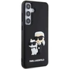 Samsung Galaxy S24 Karl Lagerfeld dėklas 3D Rubber Karl`s&amp;Choupette (KLHCS24S3DRKCNK) juodos spalvos