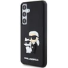 Samsung Galaxy S24 Karl Lagerfeld dėklas 3D Rubber Karl`s&amp;Choupette (KLHCS24S3DRKCNK) juodos spalvos