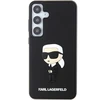 Samsung Galaxy S24 Plus Karl Lagerfeld dėklas 3D Rubber Ikonik (KLHCS24M3DRKINK) juodos spalvos