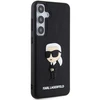 Samsung Galaxy S24 Plus Karl Lagerfeld dėklas 3D Rubber Ikonik (KLHCS24M3DRKINK) juodos spalvos