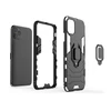 Oem Topt Ring Armor Xiaomi Redmi 13 4G dėklas telefonui juodos spalvos