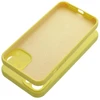 Dėklas Oem Case for iPhone 13 Silicone 2mm (camera protection) yellow