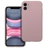 Oem dėklas iPhone 11 silikoninis 2 mm (su fotoaparato apsauga) pudros rožinė