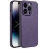 Oem Dėklas Silicone Mag Cover (MagSafe) skirtas iPhone 14 Pro violetinis