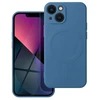 OEM dėklas, skirtas „iPhone 13 MINI“ silikoniniam „Mag“ dėklui, suderinamas su „MagSafe“ (fotoaparato apsauga) mėlynas