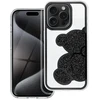 OEM dėklas, skirtas iPhone 11, juodas meškiukas