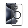 Vmax Electroplating Mag TPU Apple iPhone 16 Plus 6,7" dėklas telefonui juodos spalvos