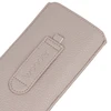 Oem WONDER Deko Pouch dėklas (Size L) skirtas Apple iPhone 13 Mini/12 Mini/SE 2020/2022/7/8 cappuccino