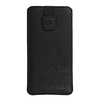 Oem WONDER Deko Pouch dėklas (Size M) skirtas Apple iPhone 5/Nokia 215 4G/225/5310 2020 juodos spalvos