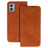 Oem Wonder Prime dėklas skirtas Motorola Moto E22/E22i rudos spalvos