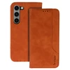 Oem Wonder Prime dėklas skirtas Samsung Galaxy S23 Plus rudos spalvos